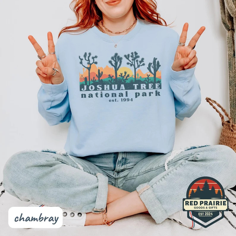 Joshua Tree National Park Sweatshirt California Desert Nature