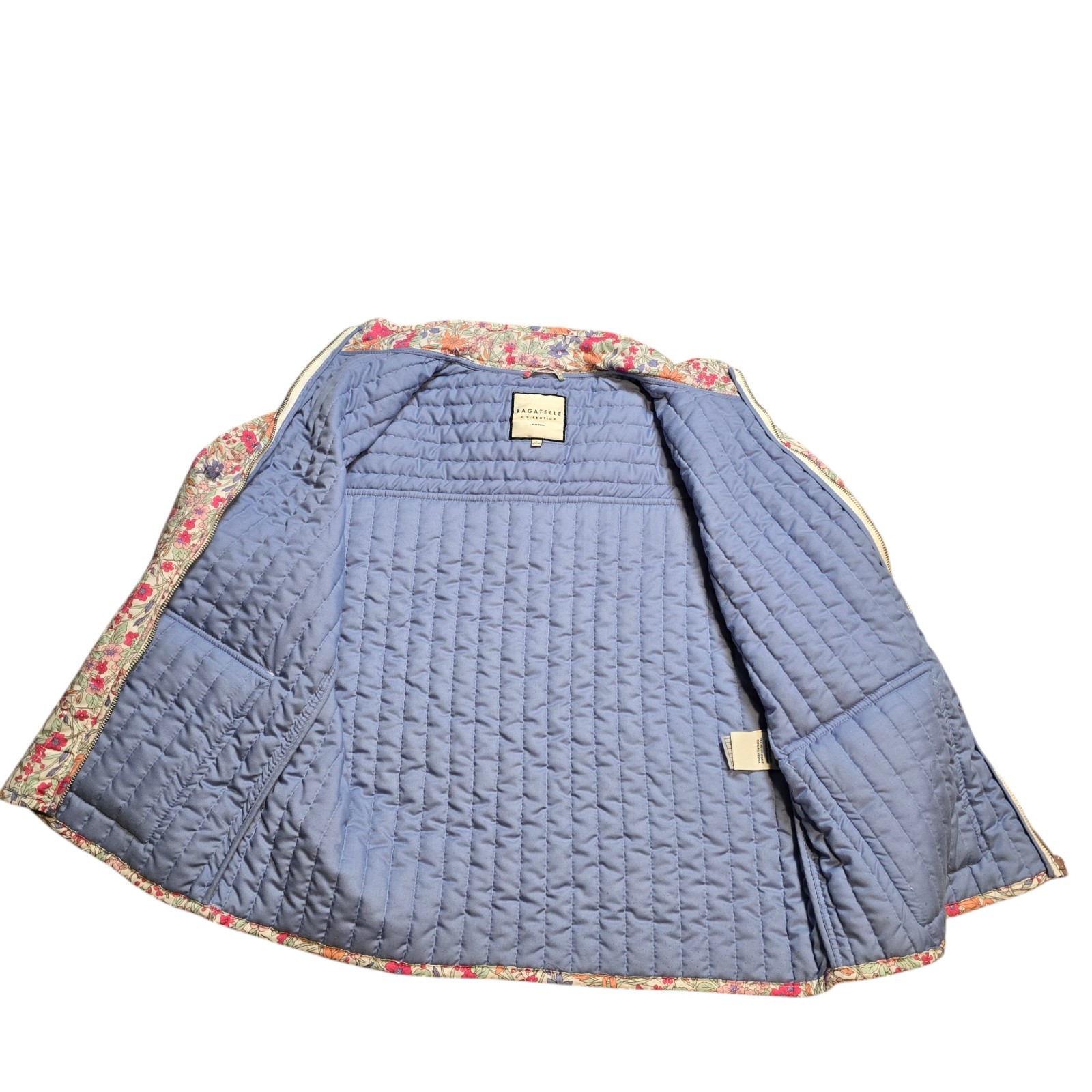 Bagatelle Women’s Quilted Spring Floral Jacket L