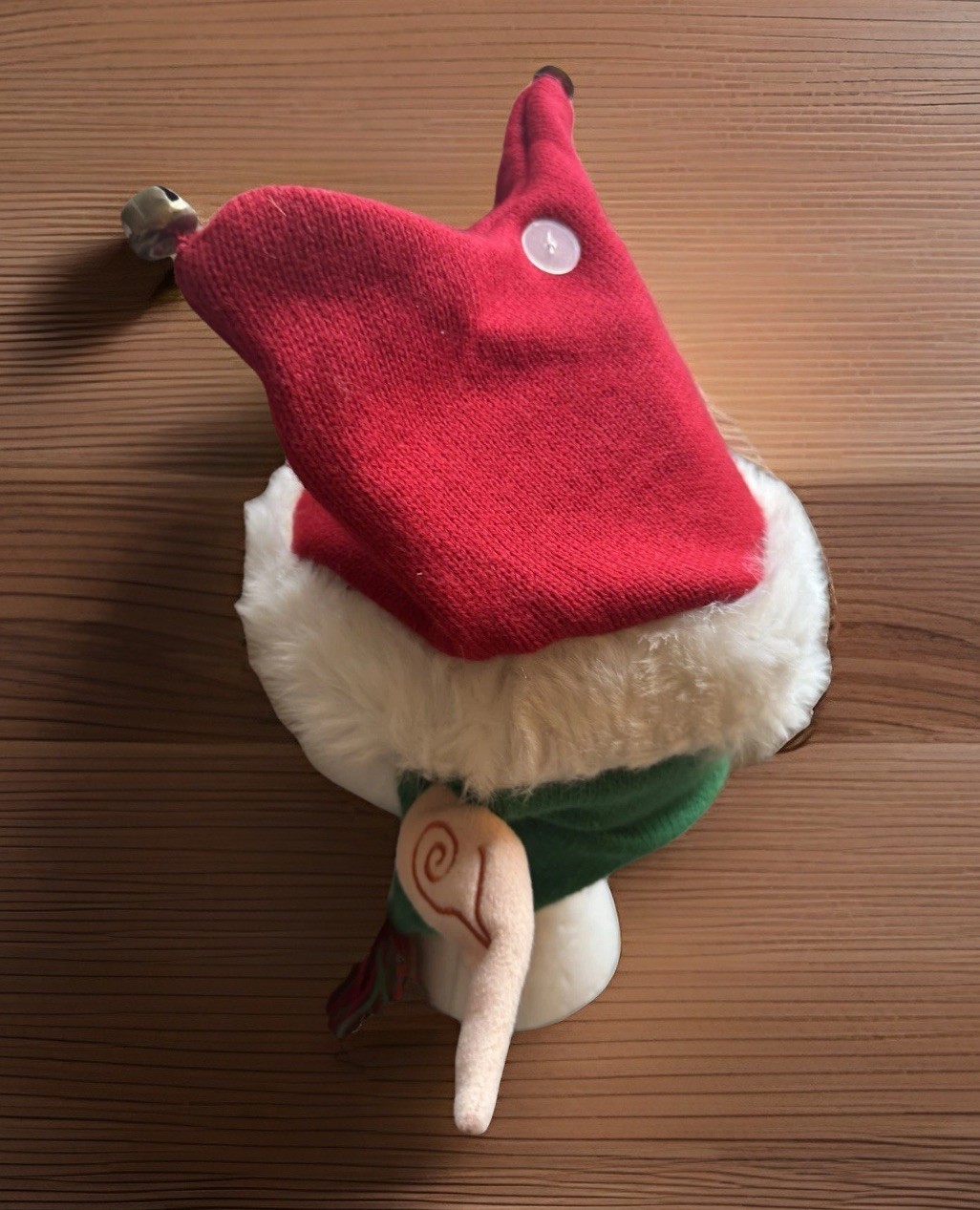 Bed Bath And Beyond Elf Santa Hat With Ears & Jingle Bells