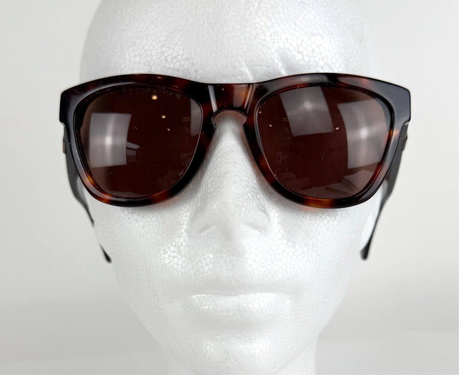 Westward Leaning Sunglasses Wmn Brown Tortoise Shell Frame Amber handmade Japan