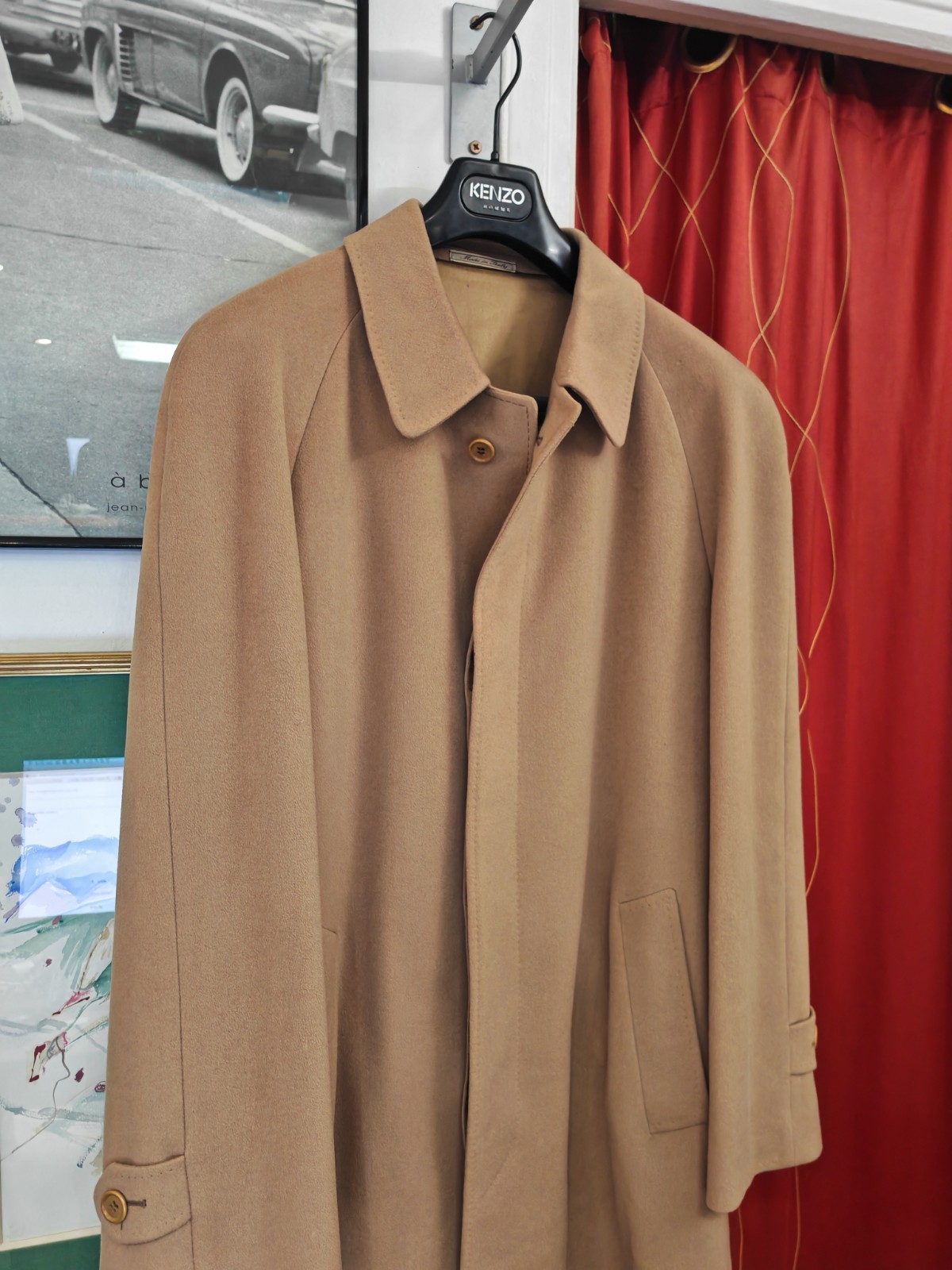 Italian Chic Corneliani 1000€ Men’s Coat Size L Made In Italy
