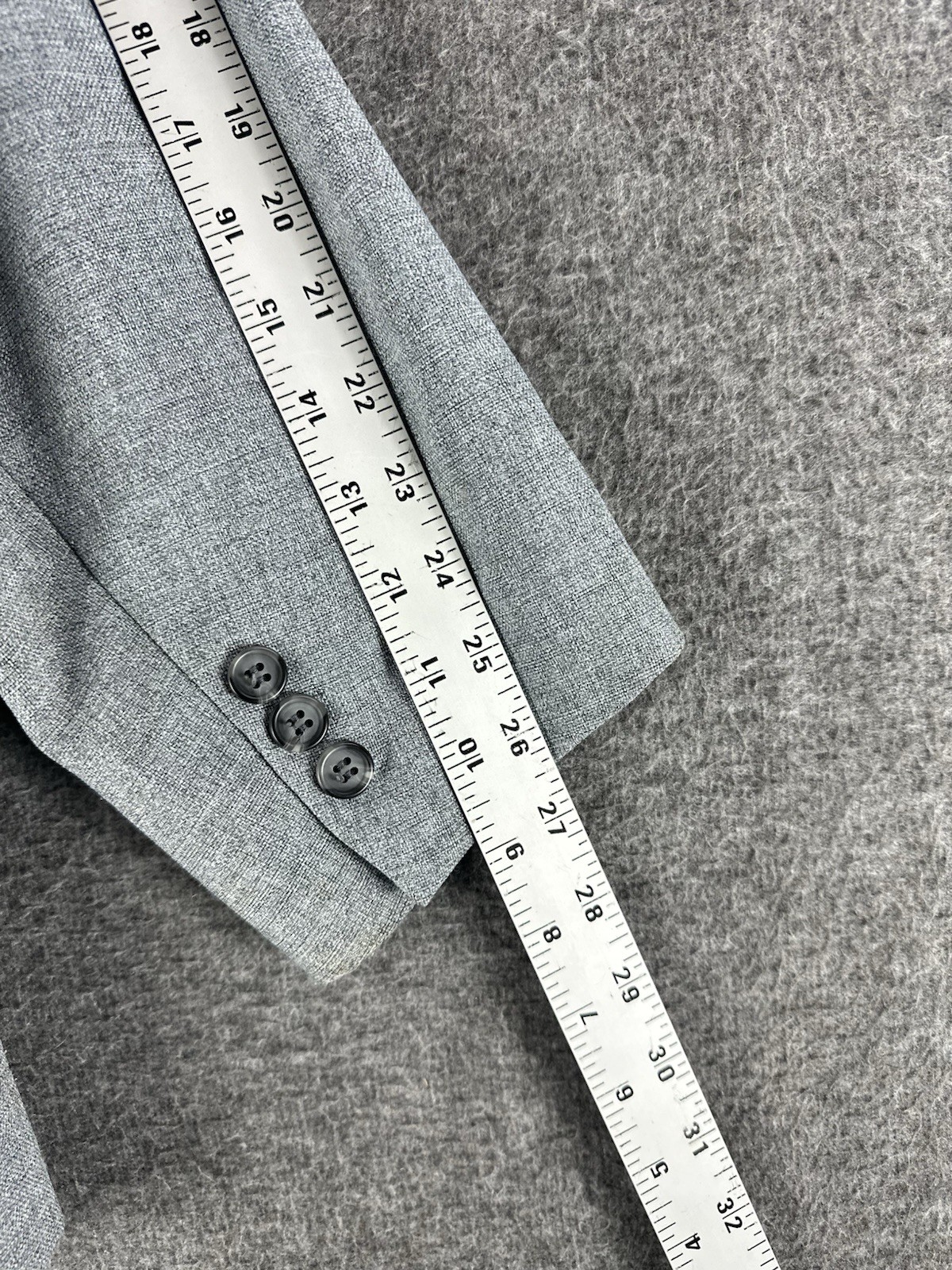 VTG 70s Levi’s Action 2 Piece Suit Gray 48L Pants 40×32 Daycare Retro Old Money