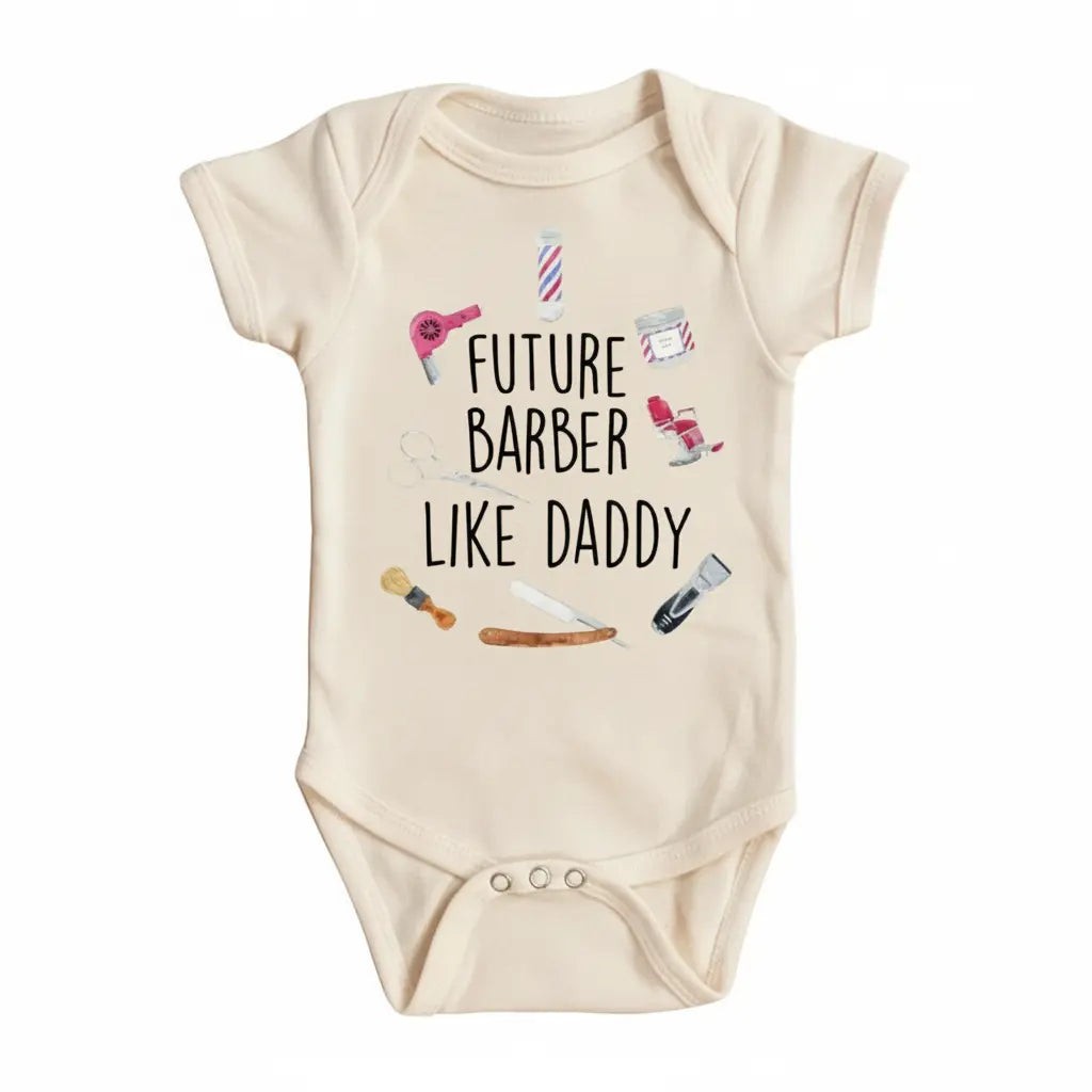 Barber Newborn Gift Baby Onesie® Bodysuit