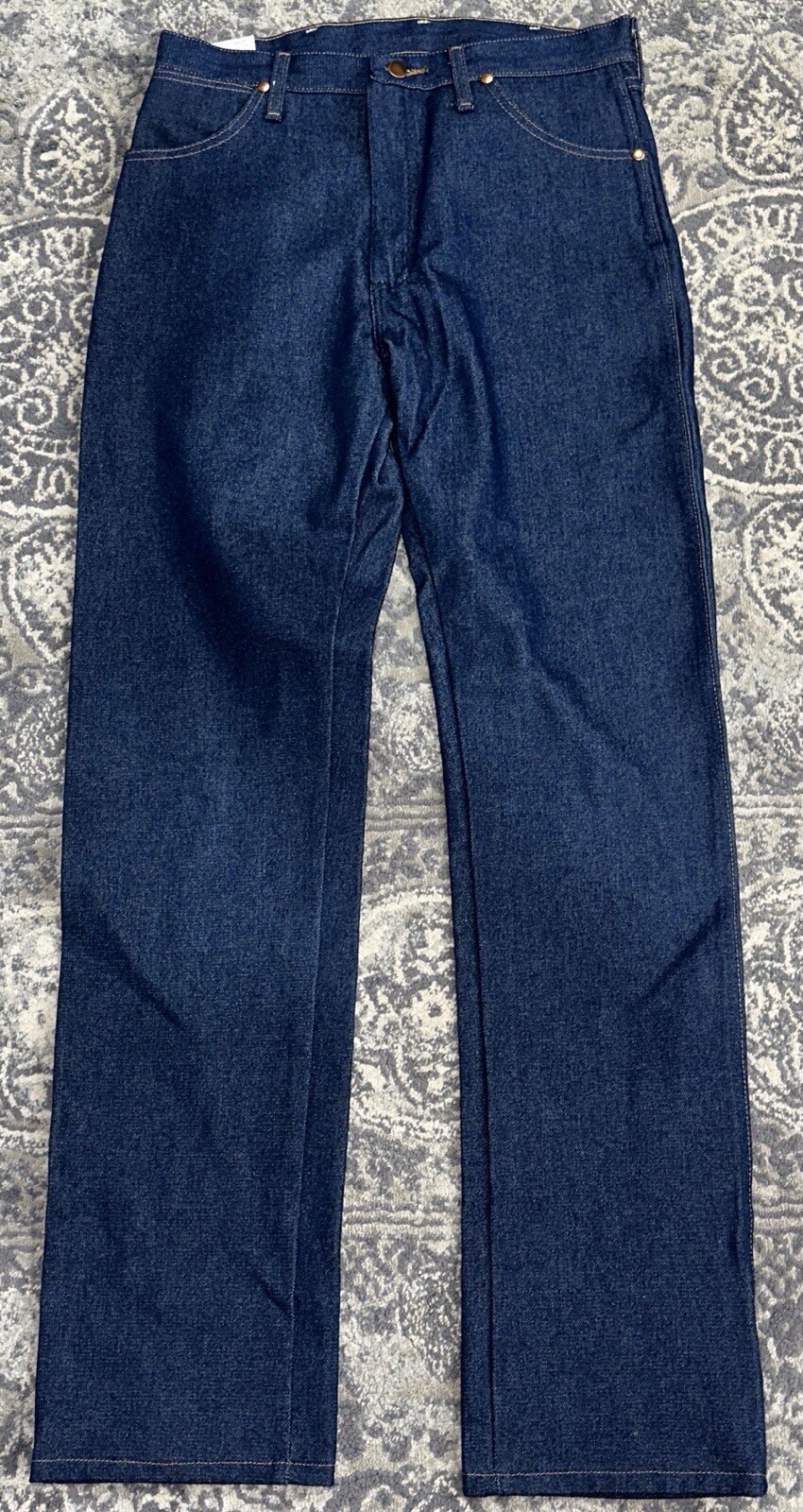 New With Tags Wrangler Cowboy Cut Heavyweight Denim 32X34 -(15)