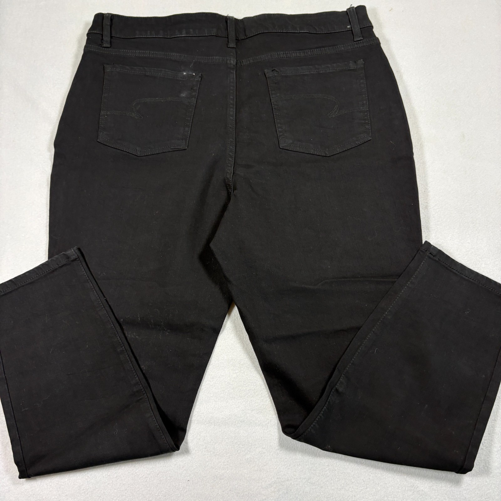Time And Tru Womens Jeans 20 Black High Rise Skinny Stretch Denim NWT