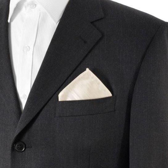 Men’s Satin Silk Pocket Square Hankie Hankerchief Wedding Party Formal Suit