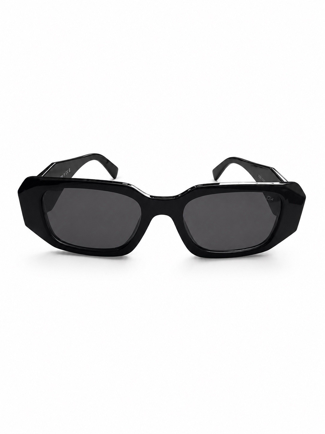 PRADA MILANO SUNGLASSES Unisex Rectangle – Black/Gray
