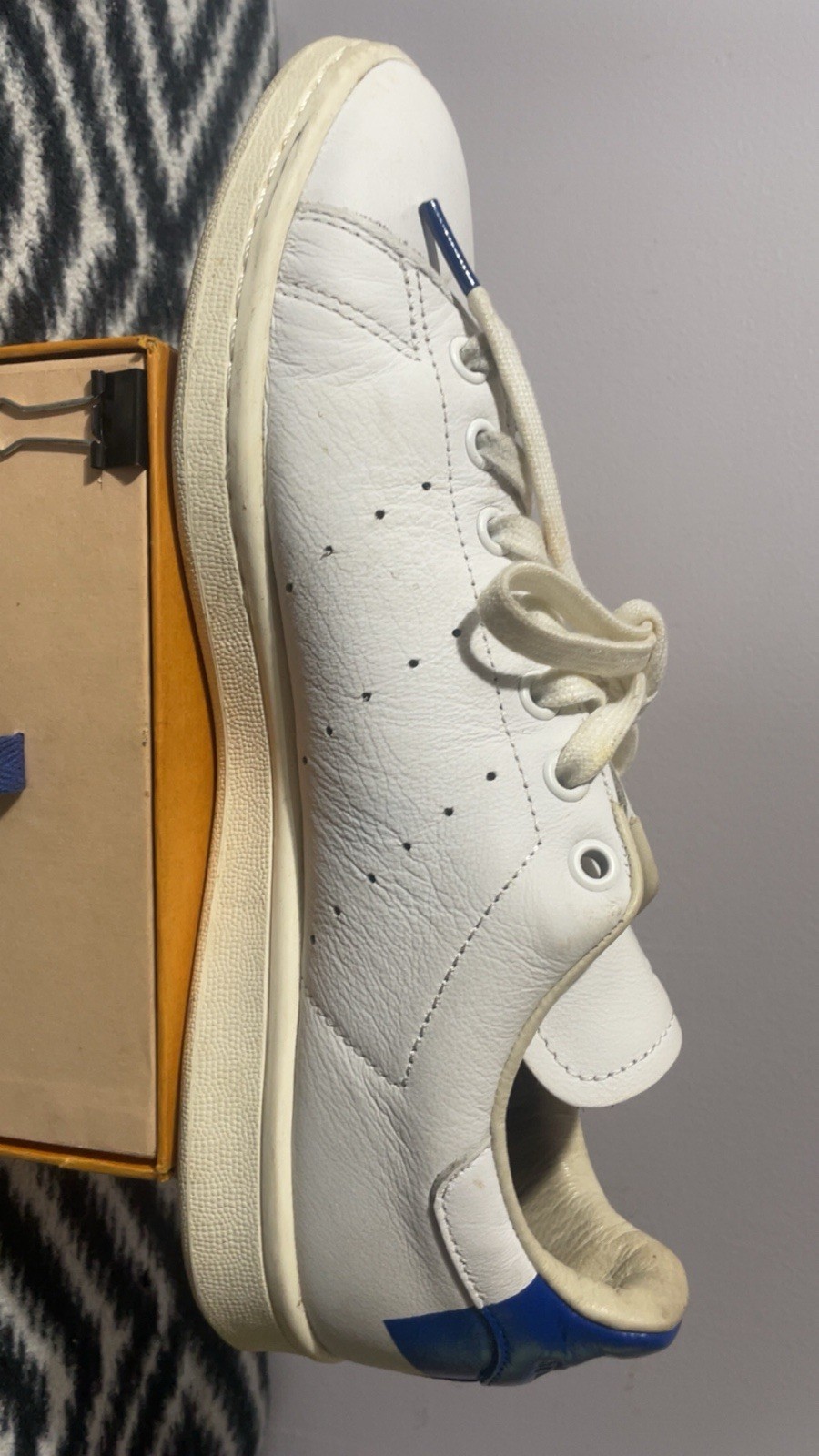 Size 9 – adidas Originals – Stan Smith – ART. EE5788 – FTWWHT/CROYAL/OWHITE RARE