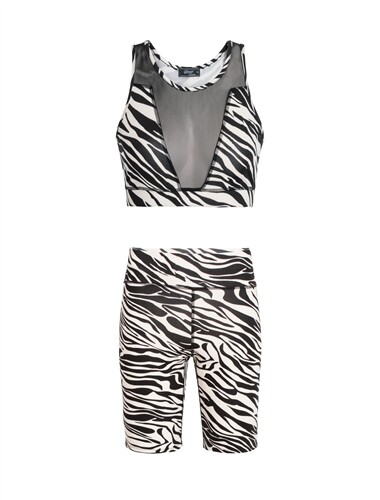 Women’s 2pc Yoga Sports Bra & Biker Shorts Set 4-6 S, 8-10 M, 12-14 L, 16-18 XL
