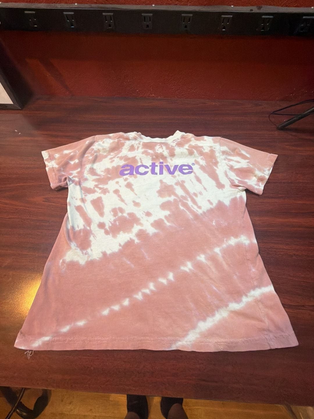 Active Ride Shop Pink Tie-Dye Short Sleeve T-Shirt