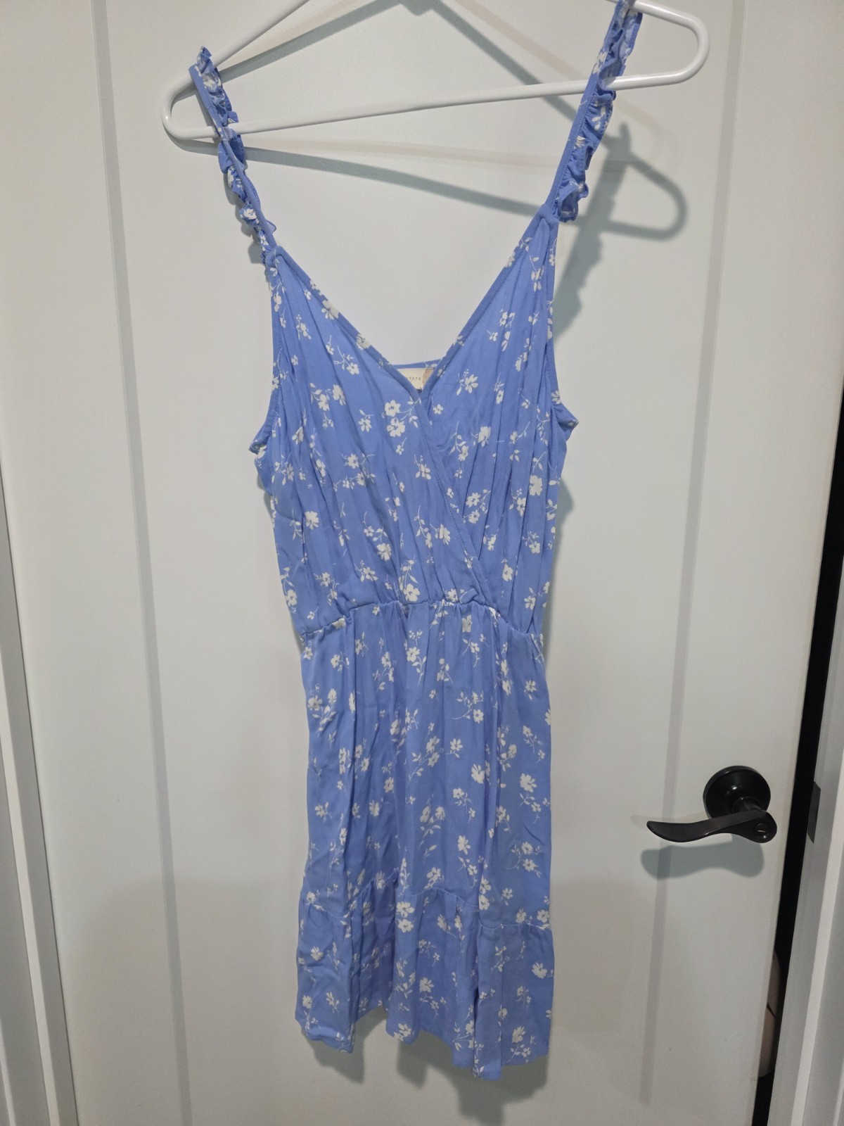 Alterd State M Blue and White Floral Dress