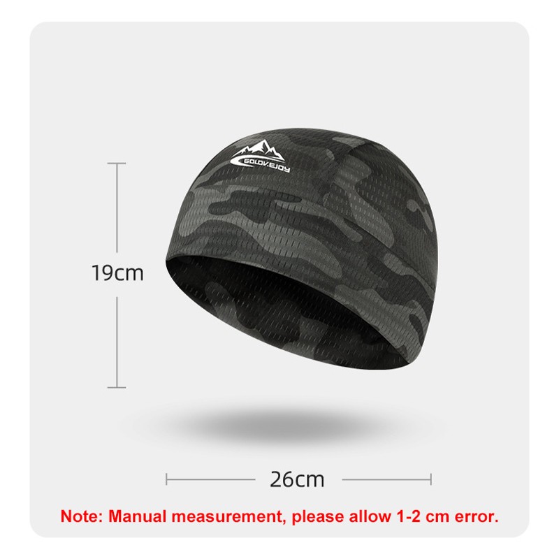 Skull Cap Helmet Liner Sweat Wicking Cycling Cap Beanie Hat Running Cap Headwear