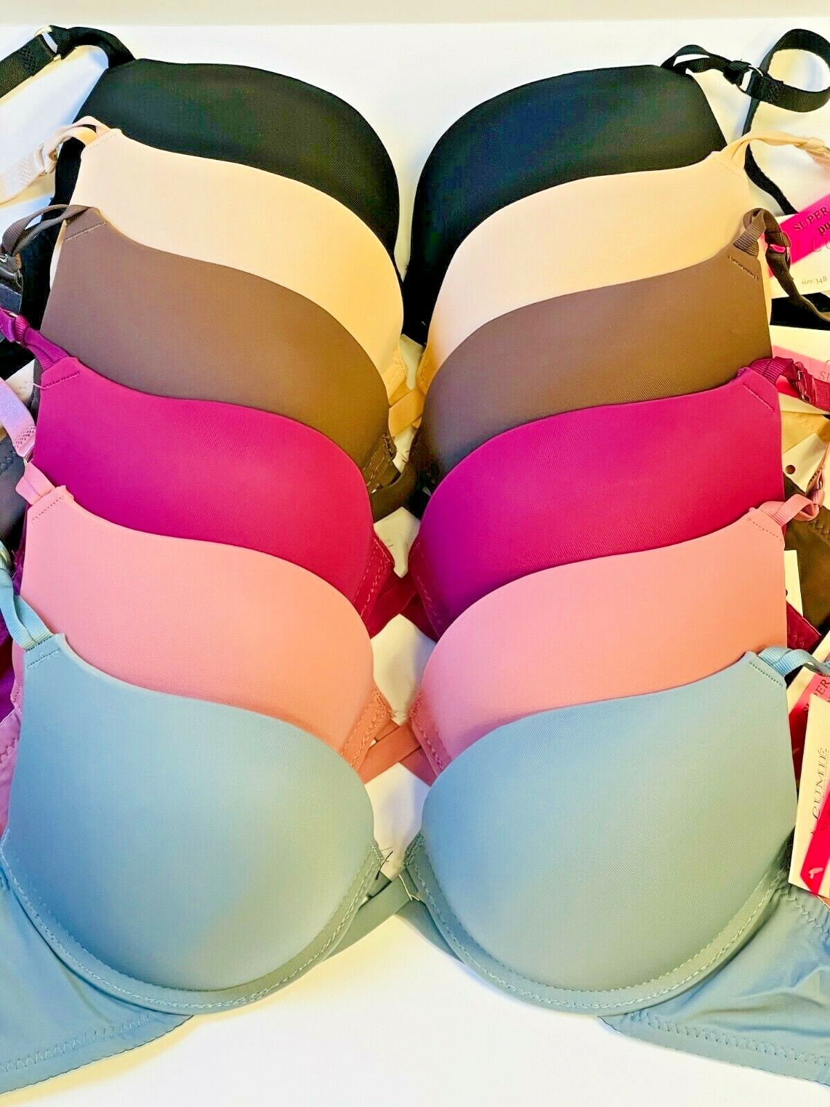 Extreme Ultimate Padding Power Lift Add 2 Cup Sizes Lace U Back Push Up Bra 1820