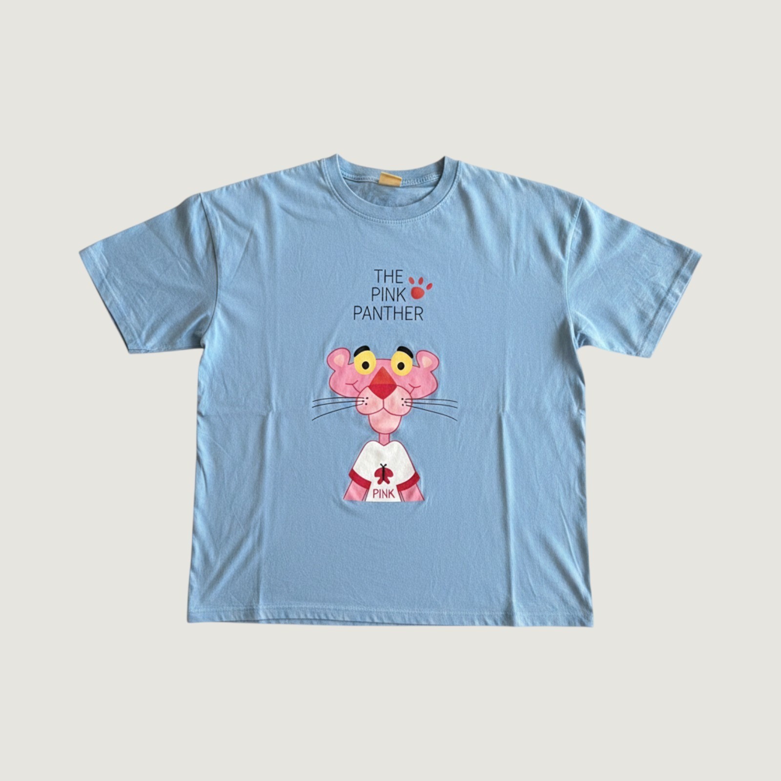 The Pink Panther Feel Good Retro Graphic T-Shirt Blue Women’s XL