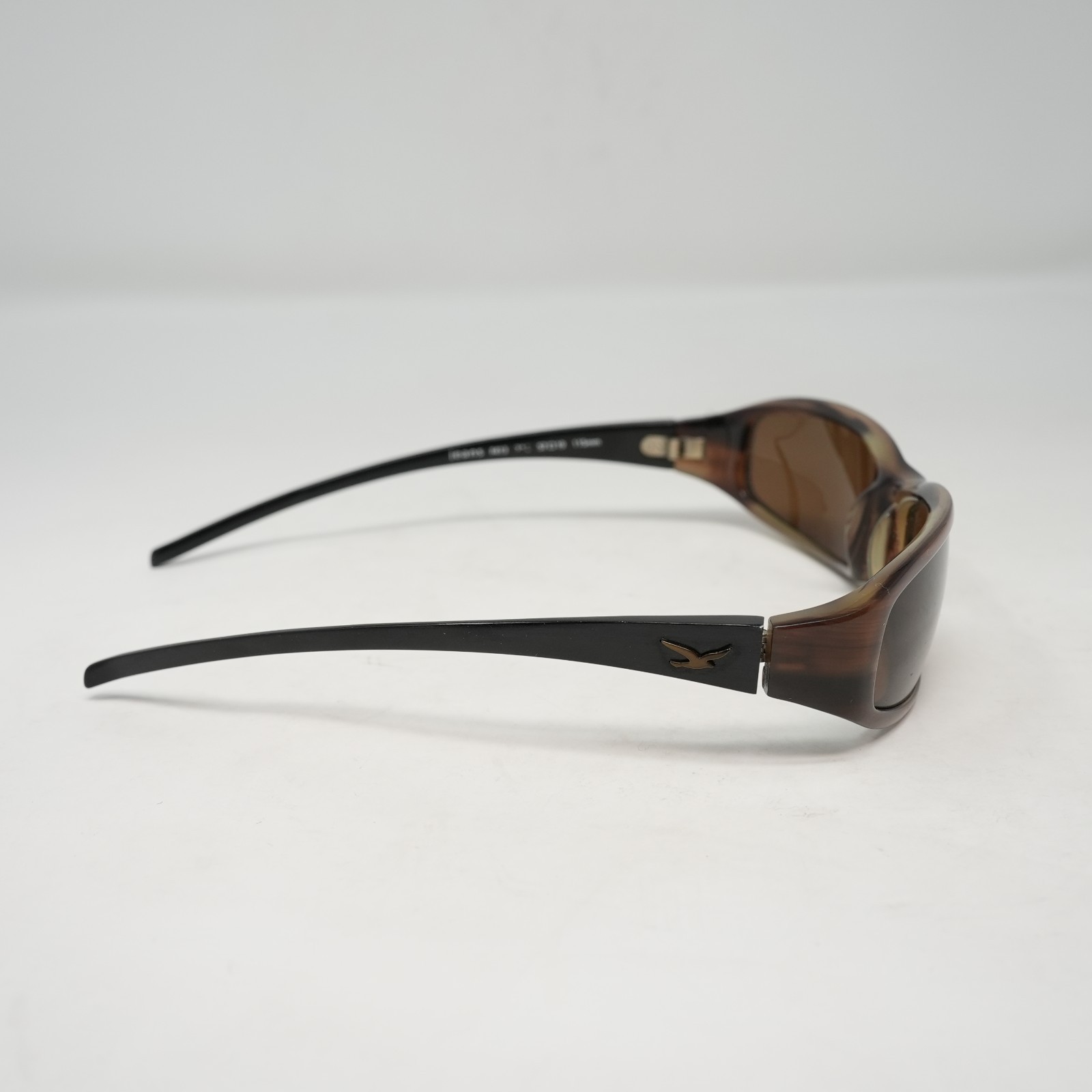Faconnable F413 115mm Tortoise Wrap Polarized Bronze Lens Sunglasses Sport
