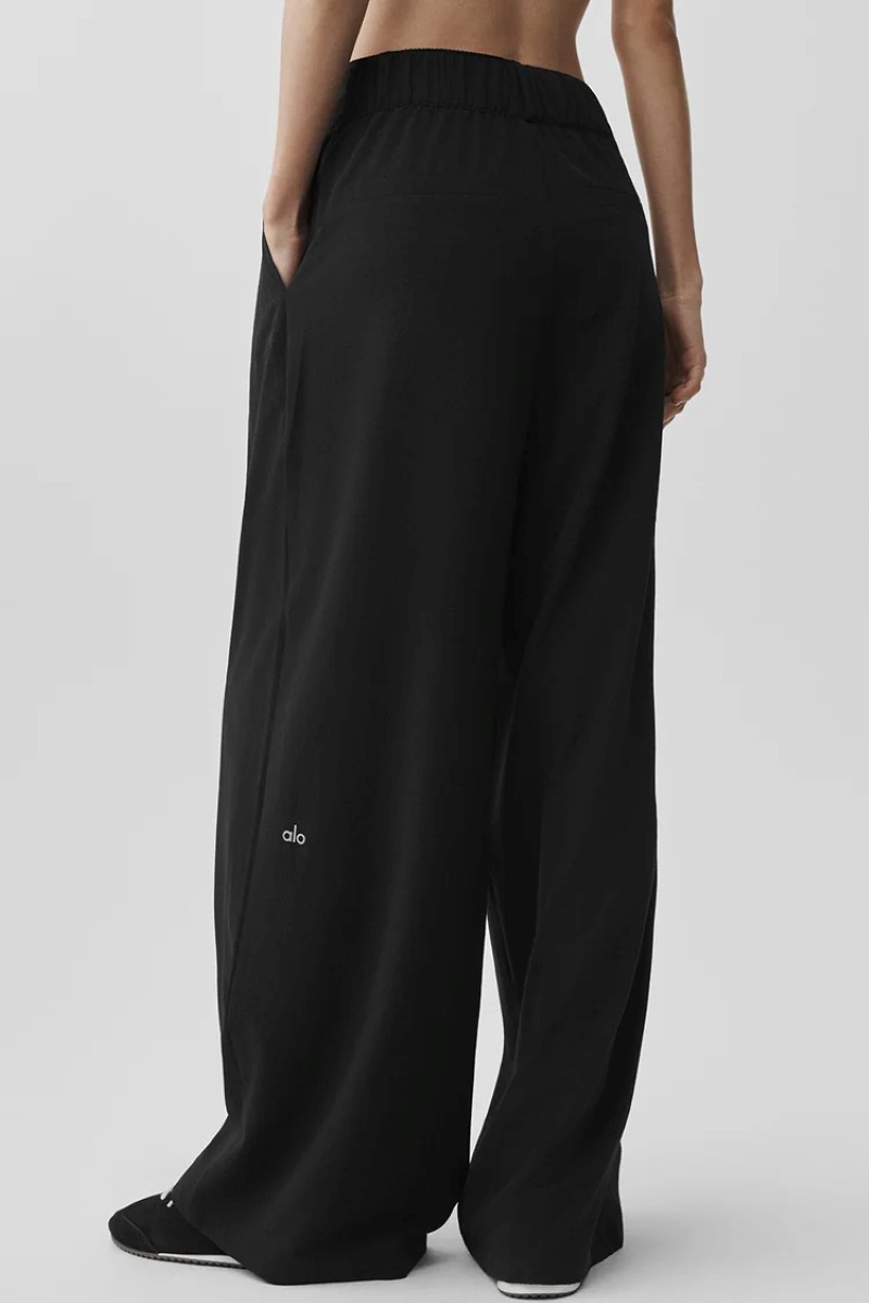 NEW Aio Yoga High-Waist Dreamscape Trouser Crinkle Soft Loose Woven Women’s Pant
