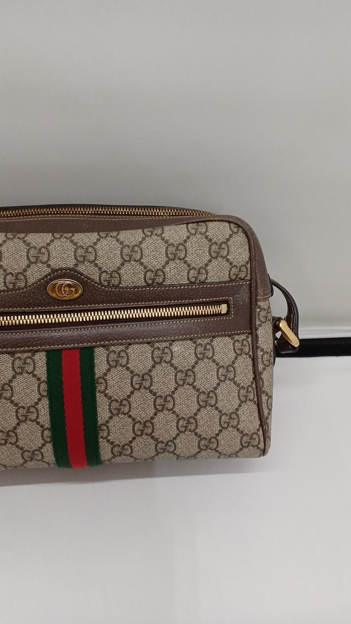 GUCCI GG Supreme Ophidia Model Inner Stains Corner Scuffs Present