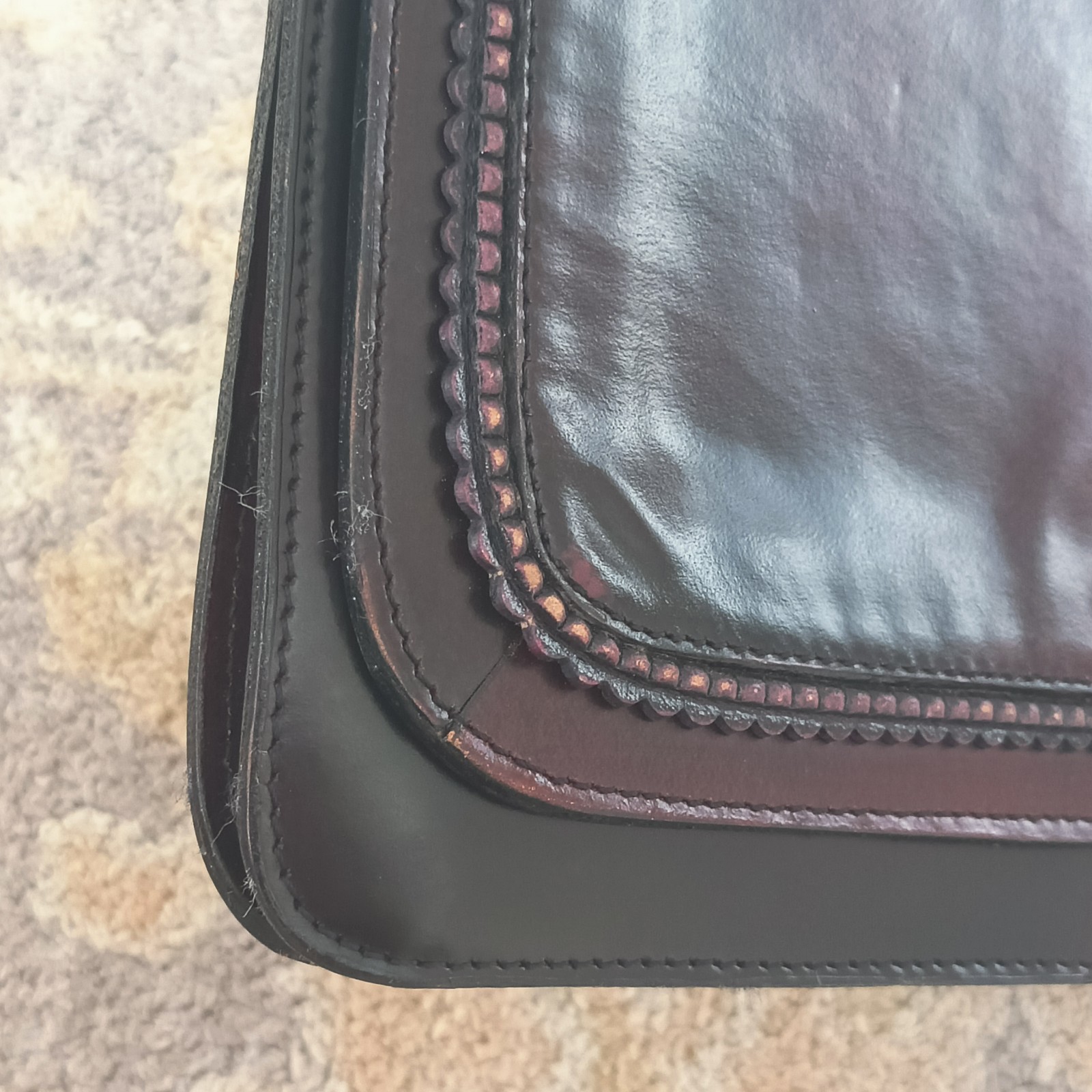 Alberto Ventura Made In Italy Genuine Leather Shoulder Bag