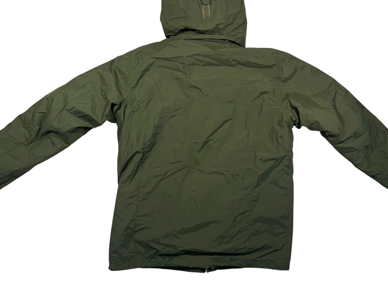 COLUMBIA OMNI-TECH Green Fleece-Lined 3-IN-1 WINTER JACKET Hike Ski Coat Men’s L