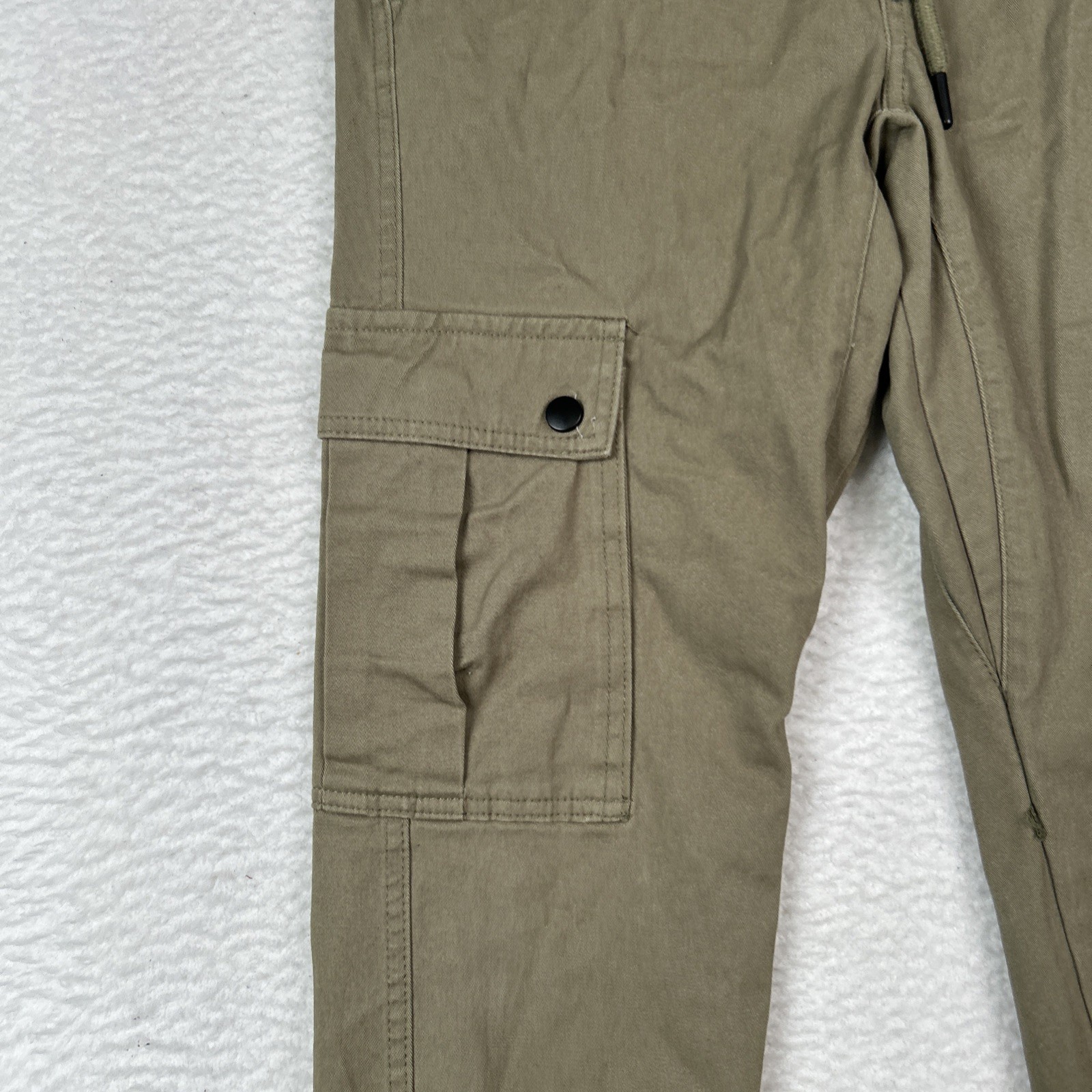 WESC Slim Utility Jogger Pants Cargo Olive Green Unisex Men’s S / Women’s M