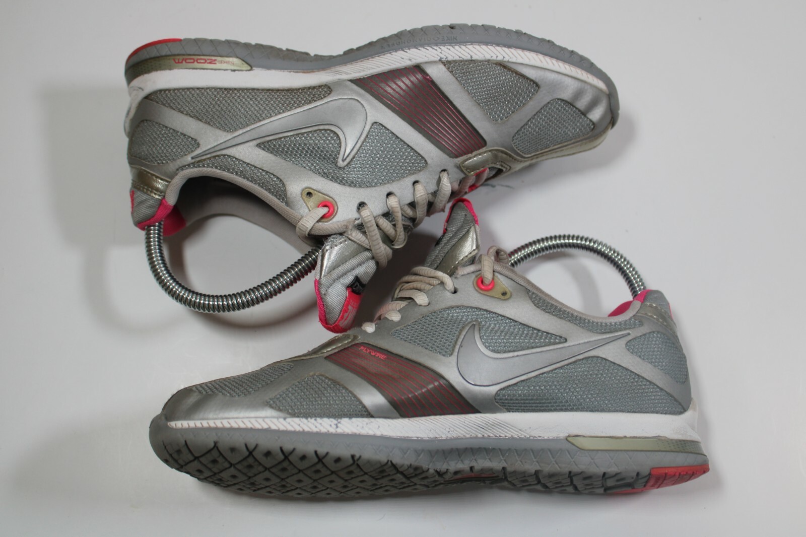 NIKE zoom quick Women’s grey mesh and synthetic trainers/Sneakers/Shoes Sz 6