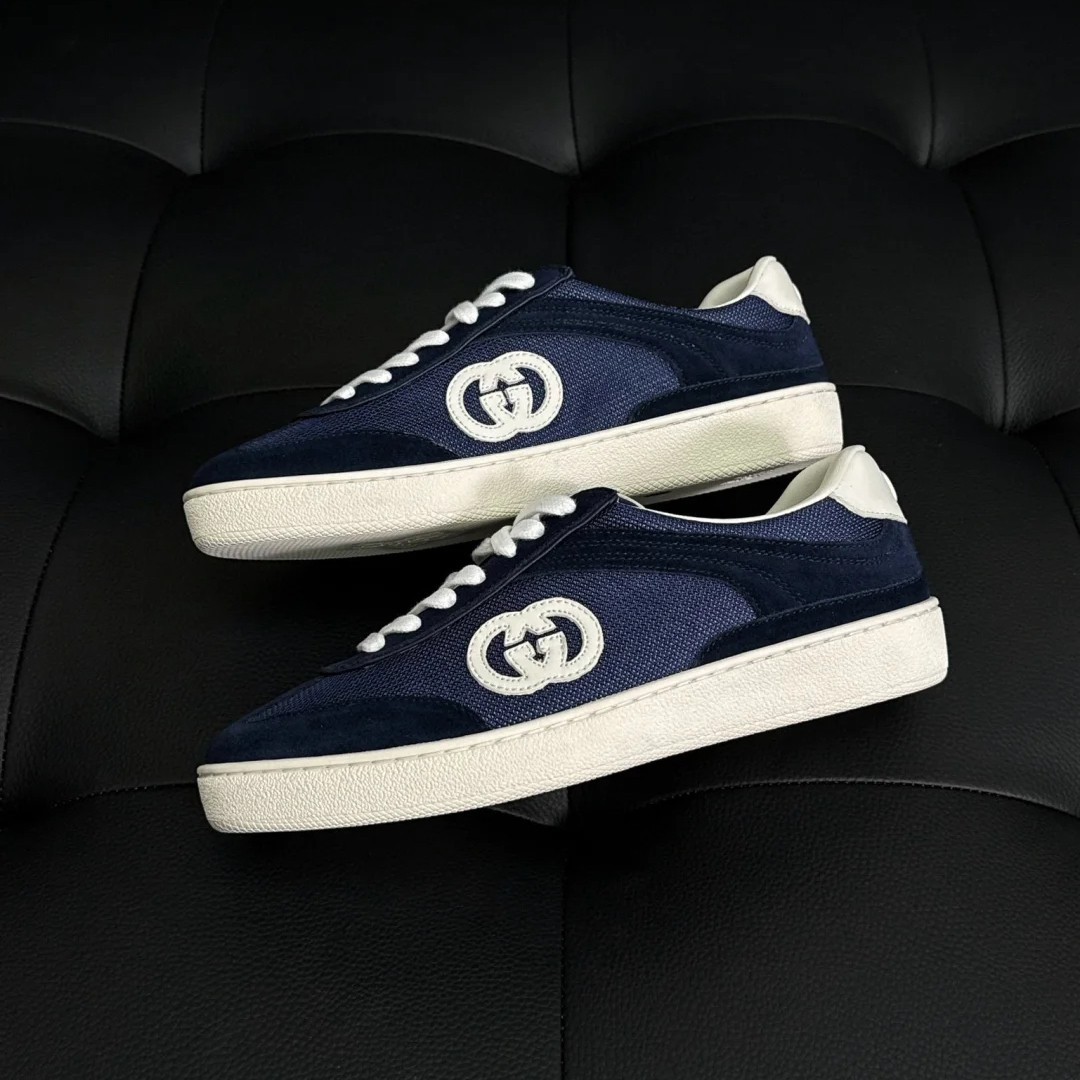 🚀 Gucci Lido | Deep Blue Men’s Sneaker