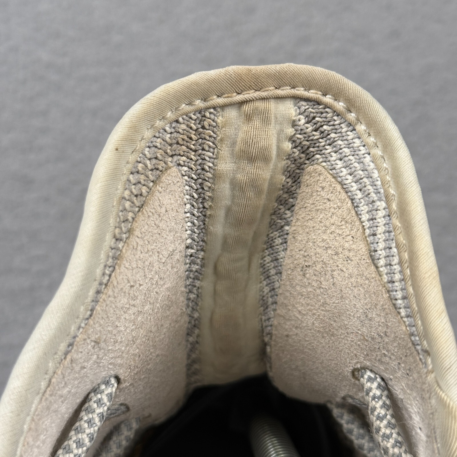 YEEZY Boost Shoes Mens 14 Beige 350 V2 Lundmark Adidas Reflective Laces FU9161