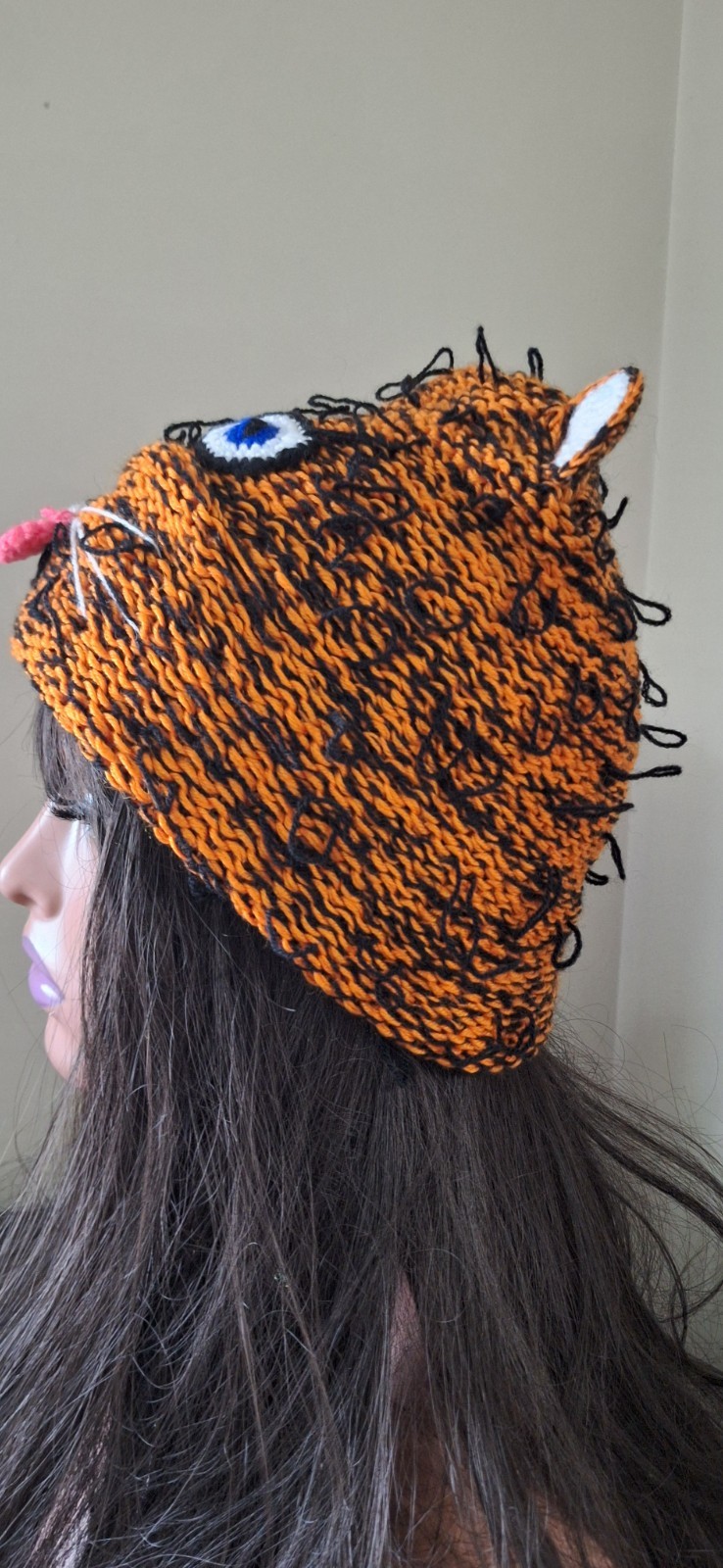 Bear Balaclava Hat with Ears – Handmade Ski Mask – Cute Costume Hood