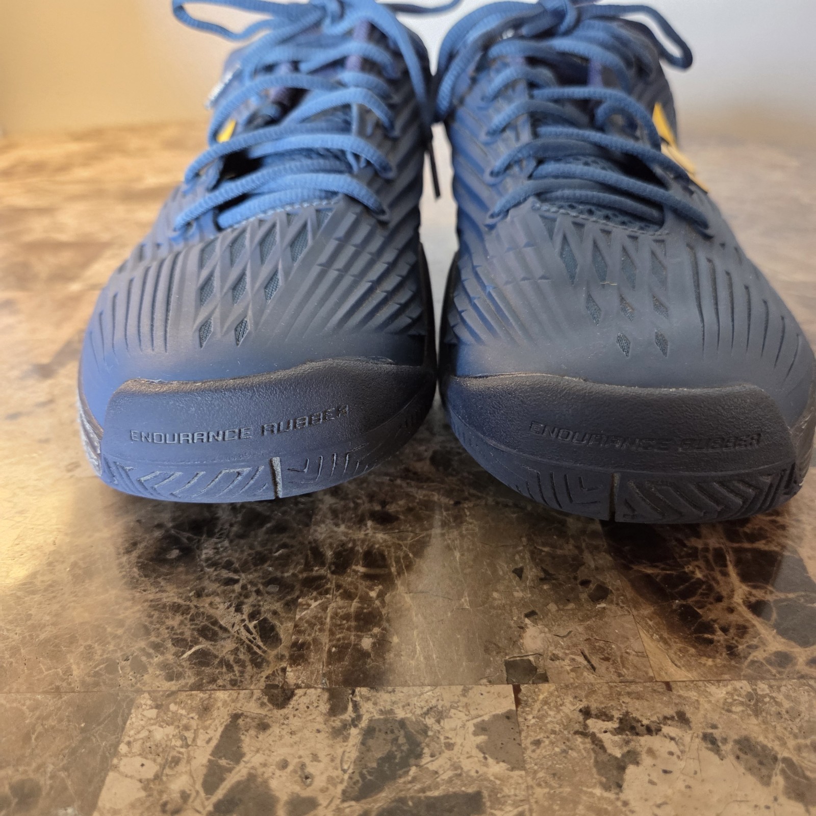 Yonex Eclipsion 5 Tennis Shoes Men Size 10.5 Deep Blue/Yellow active athletic