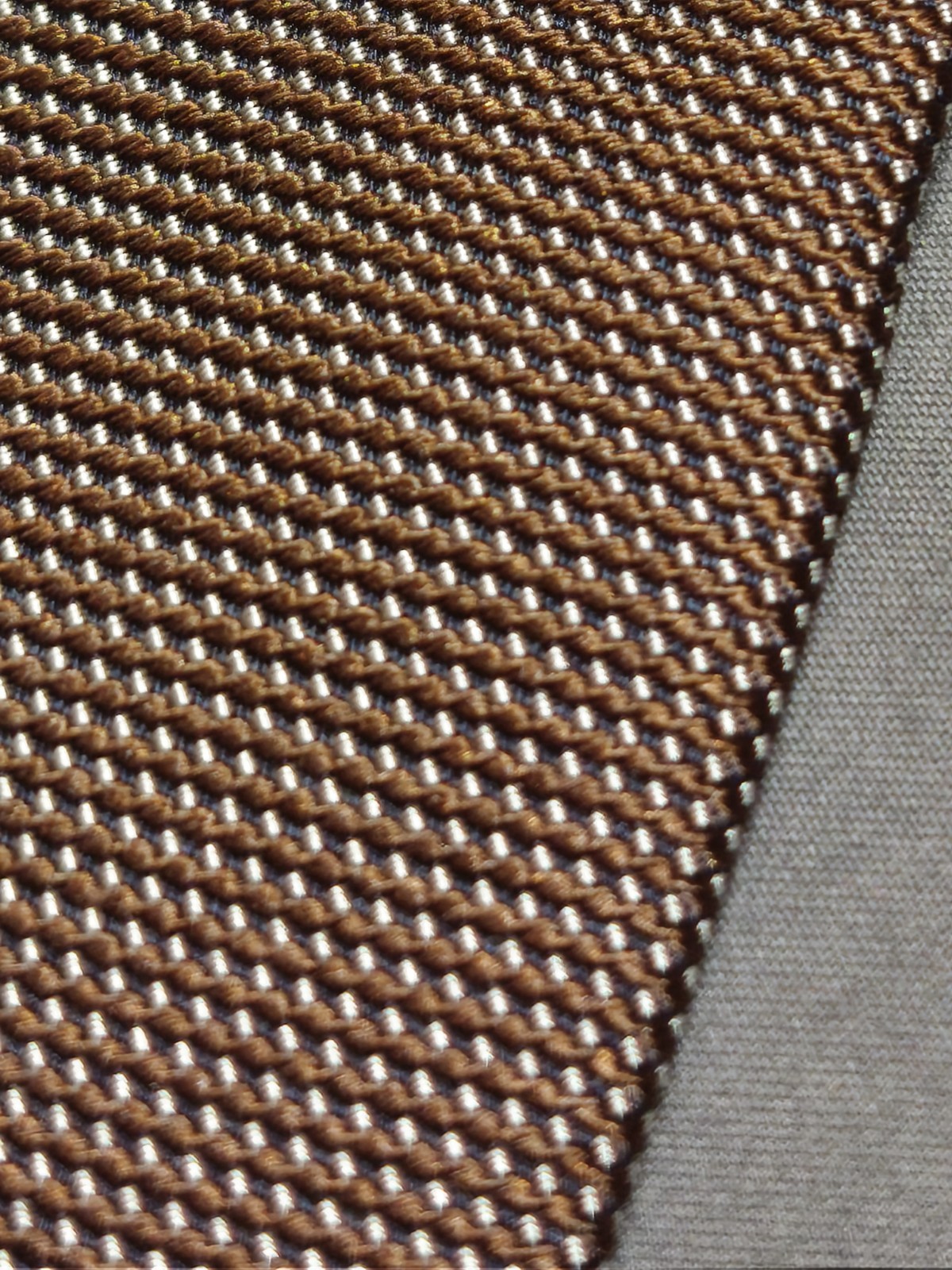 Boggi Milano – Solid Color Silk Jacquard Tie Made in Italy