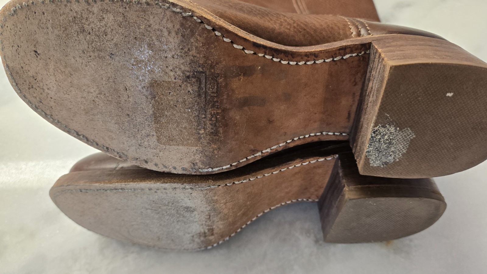 Frye Campus 14L Tall Pull On Boots USA Brown Leather Women’s 8.5 M