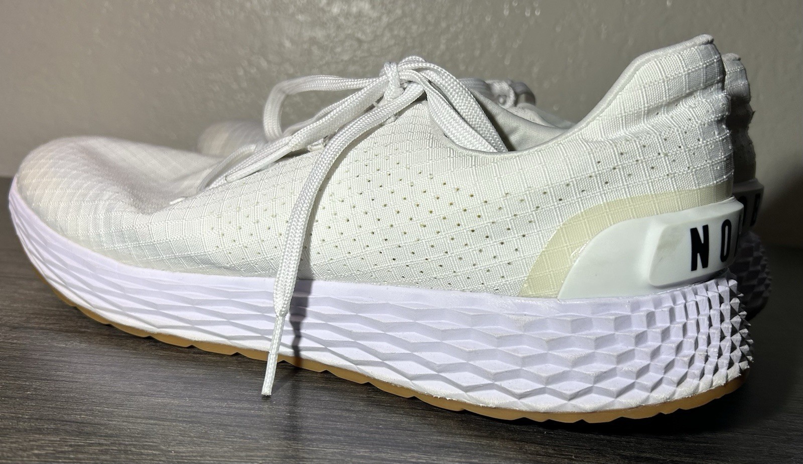 Nobull All Day Ripstop Runner Mens 12/Womens 13.5 Running Training Shoes White