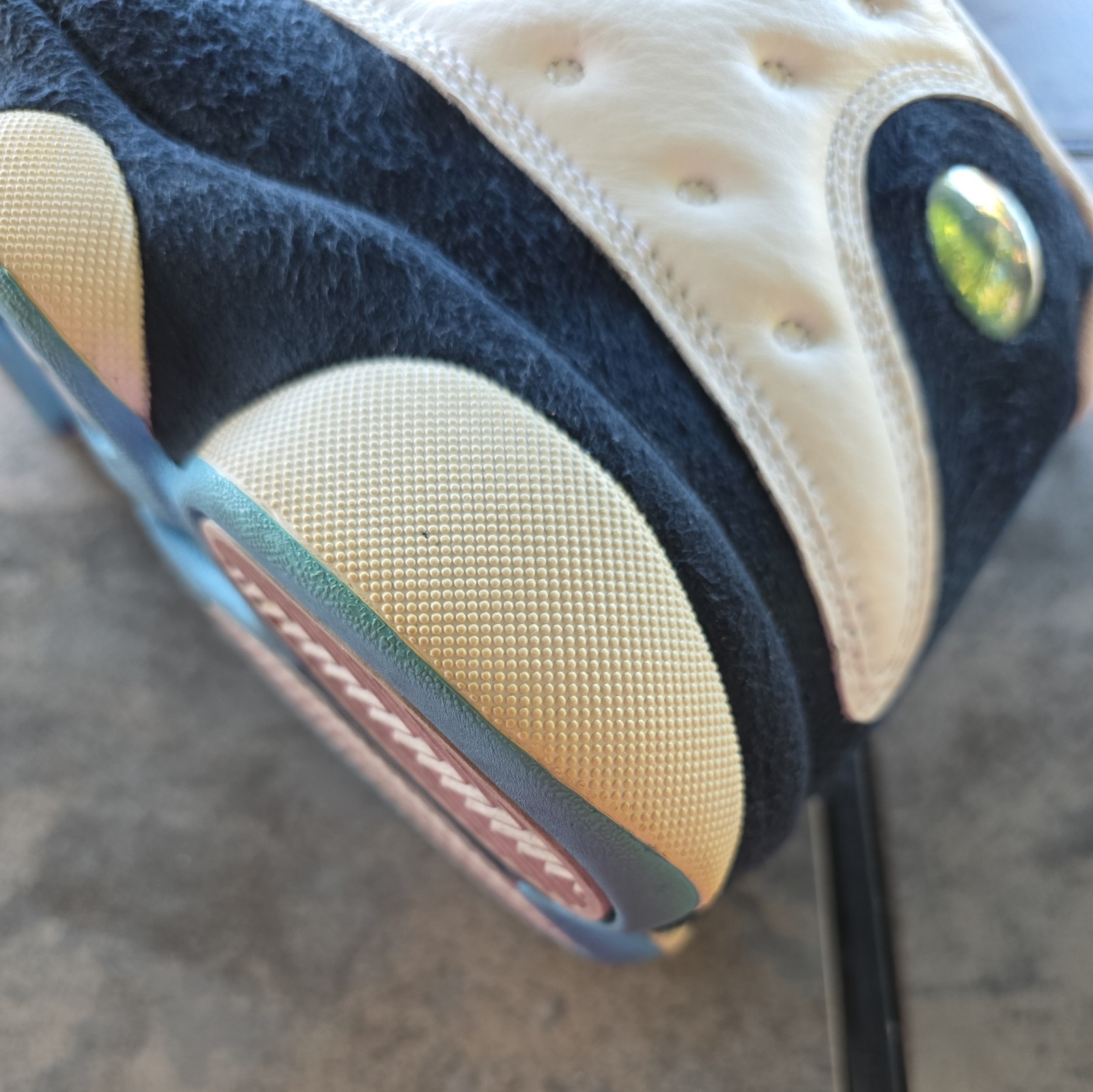 Size 11M Air Jordan 13 White Obsidian 414571-144 No Box!!!