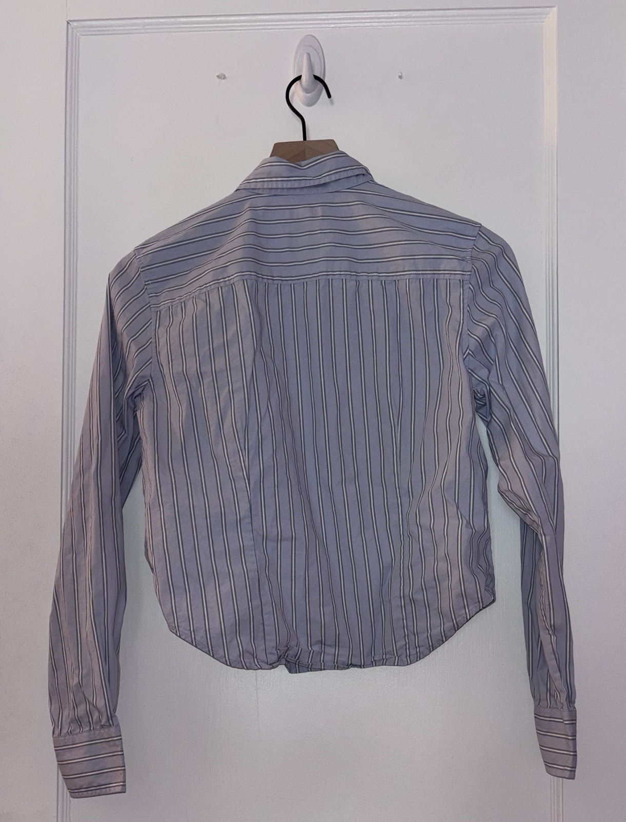Gap Organic Cotton Fitted Crop Shirt