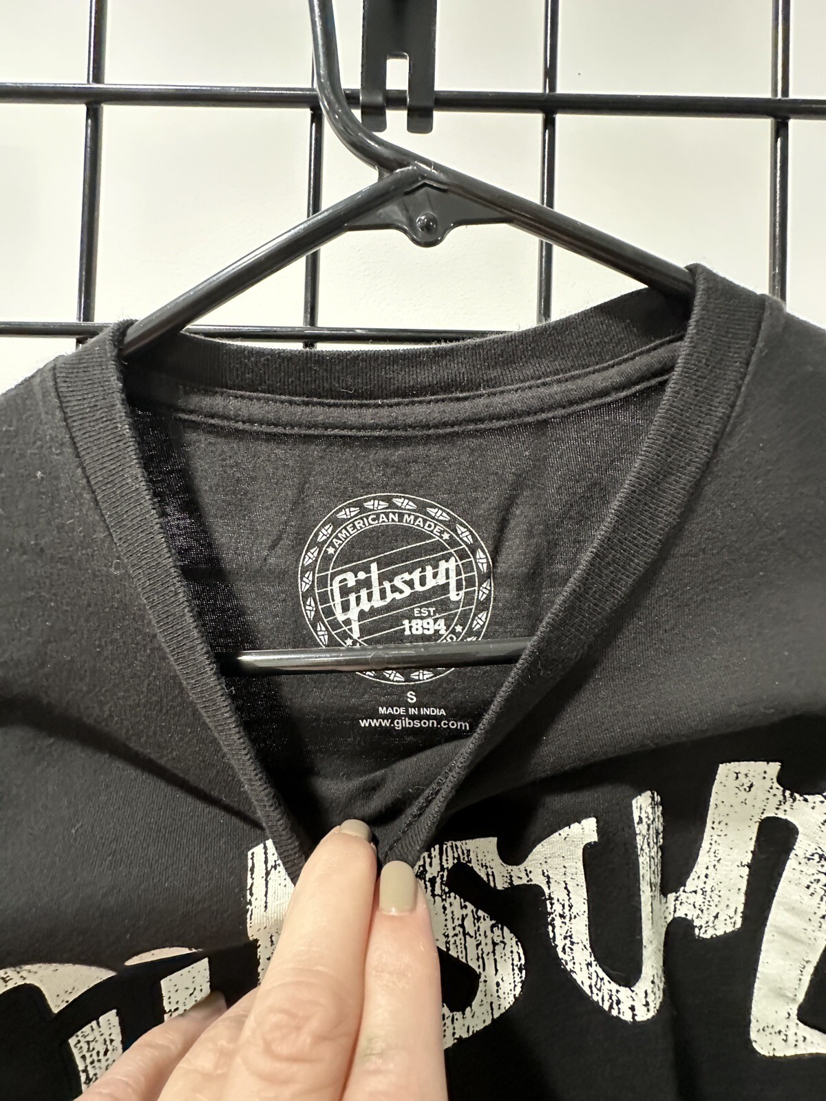 “Gibson” Guitar Unisex T-Shirts in Size Small and Medium