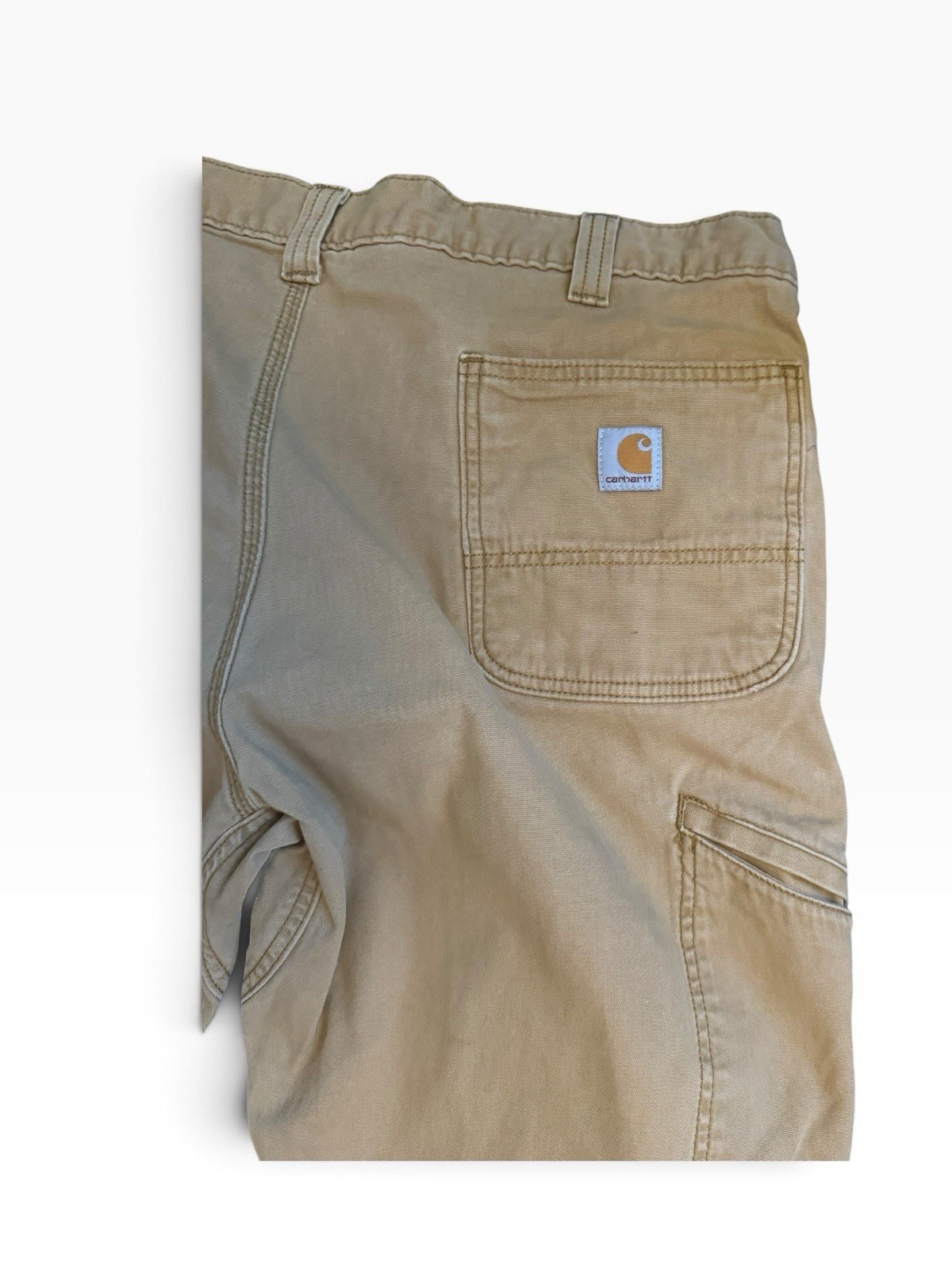 Carhartt 102802 Relaxed Fit Utility Work Pants 42×30 Canvas Stretch Carpenter