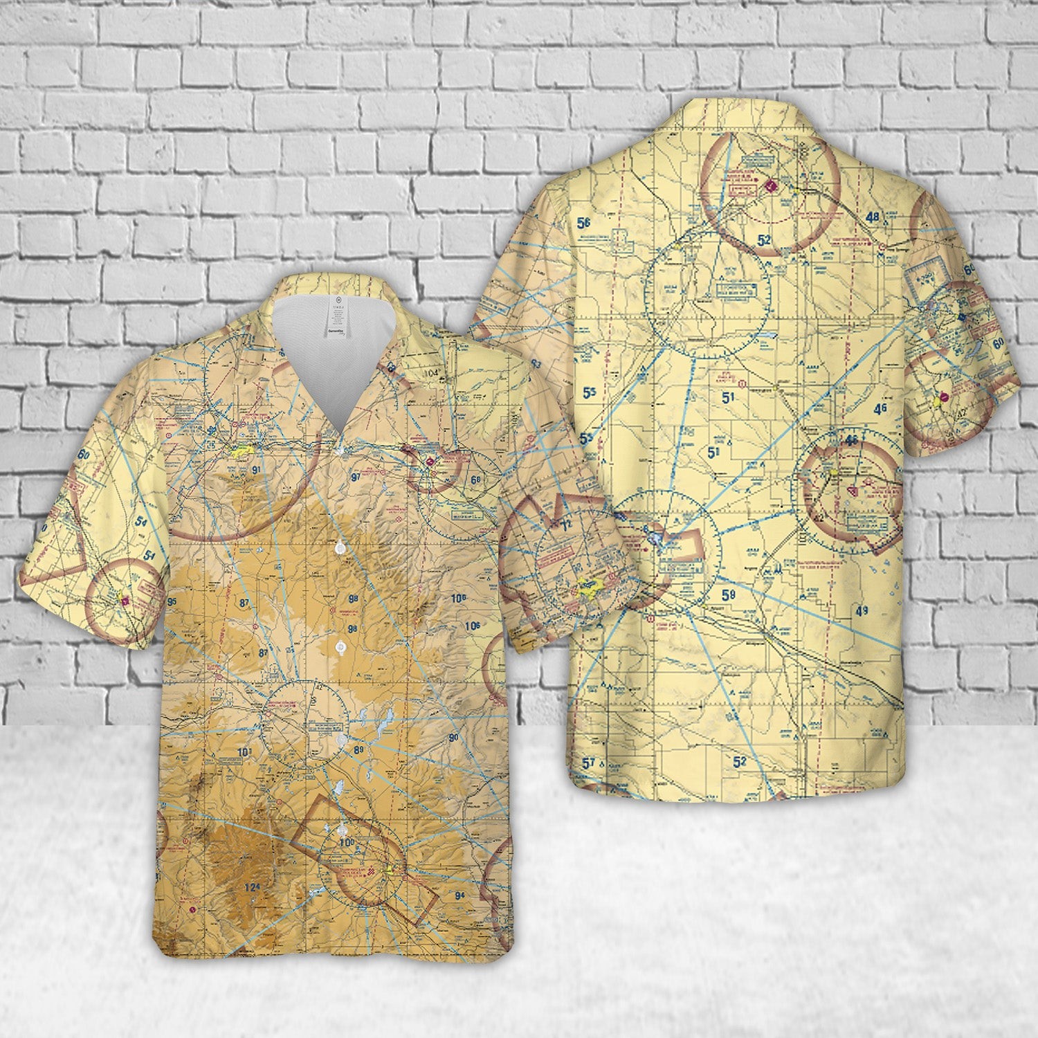 Cheyenne VFR Sectional Chart Hawaiian Shir