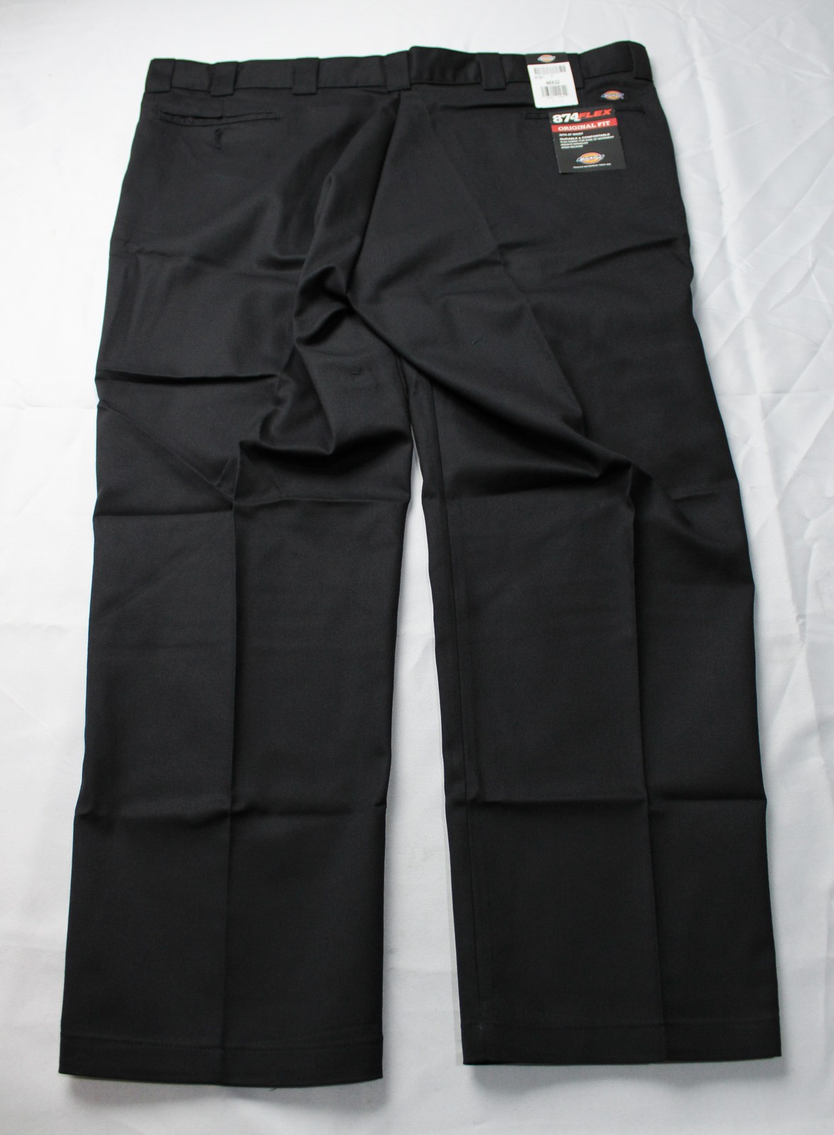 Dickies Men’s Original 874 Straight Leg Work Pants BL1 Black Size 48X32 NWT