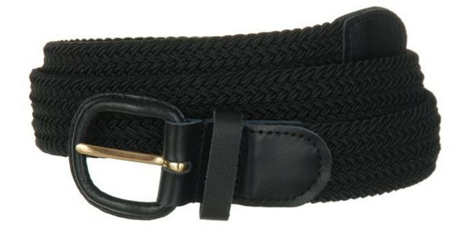 Men’s Braided Elastic Stretch Belts – 1.25 Width Brand New Without Tag