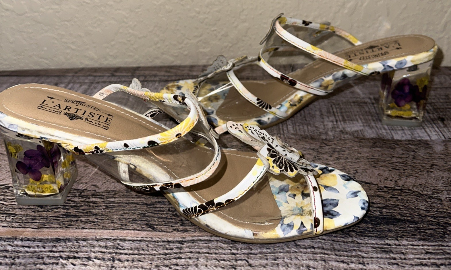 l’artiste by Spring Step Adored-BRILE. White Multi Size 40