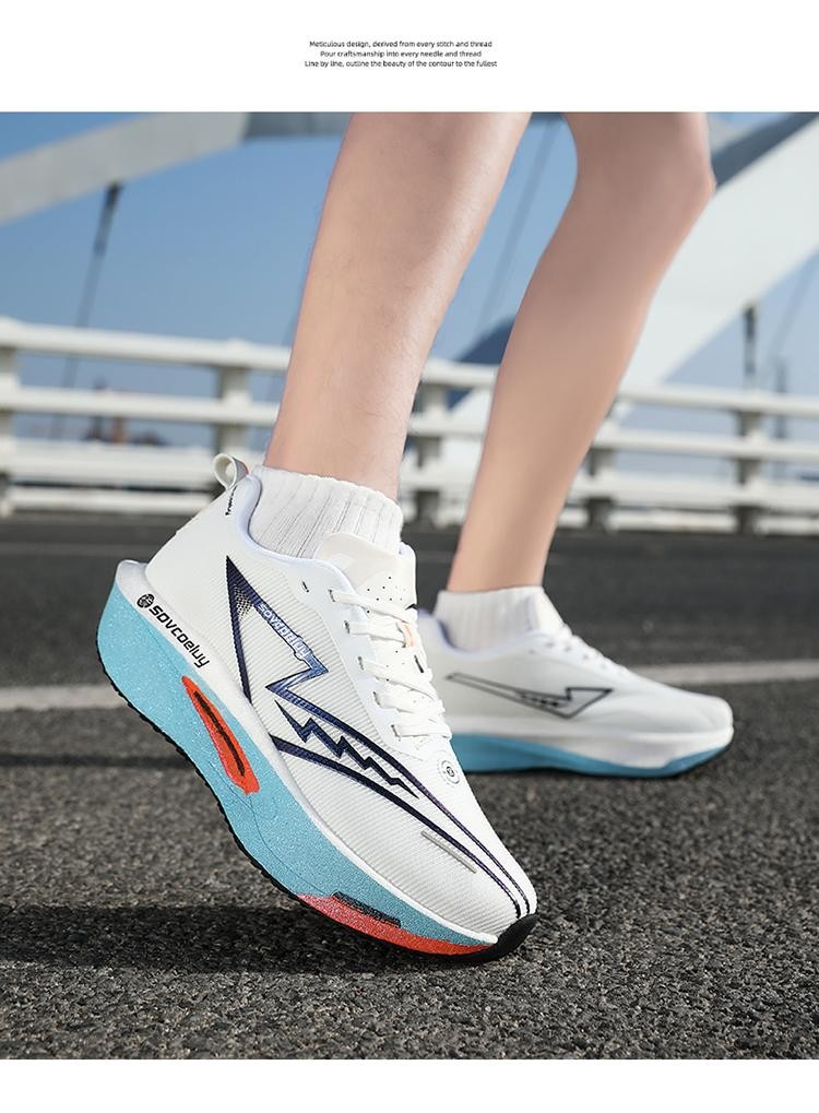 Running Shoes Carbon Board Speciality Marathon Men Sports Breathable Lightweight