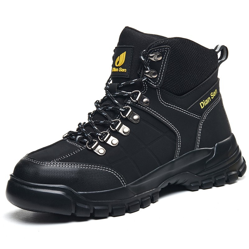 Lightweight Indestructible Steel Toe Boots Non Slip Waterproof Mens Industrial