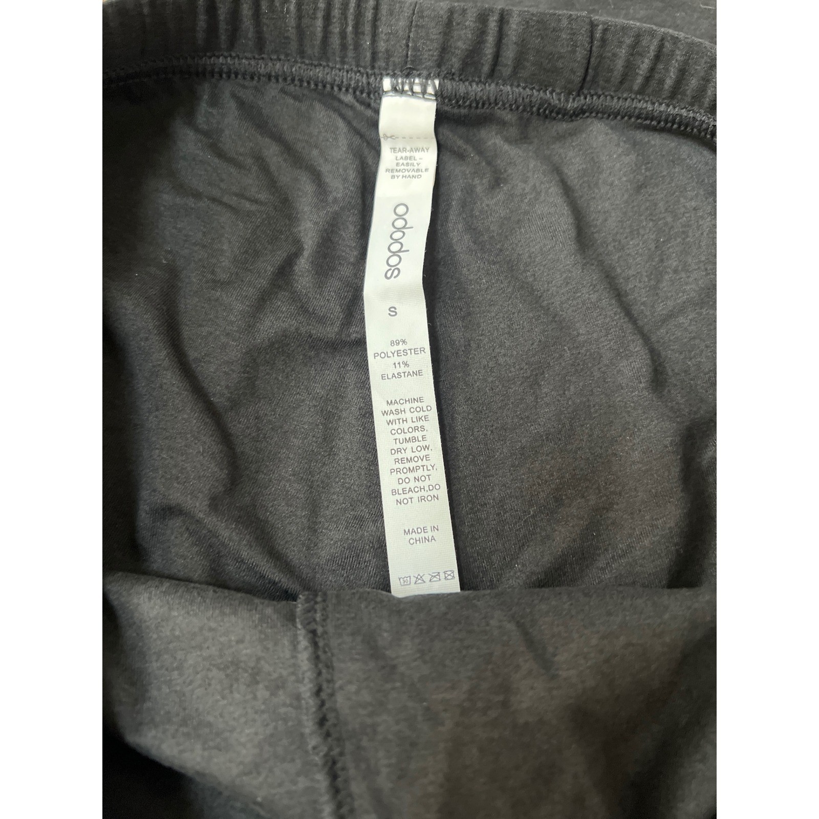 Ododos Wide Leg Drawstring Lounge Pants Black S