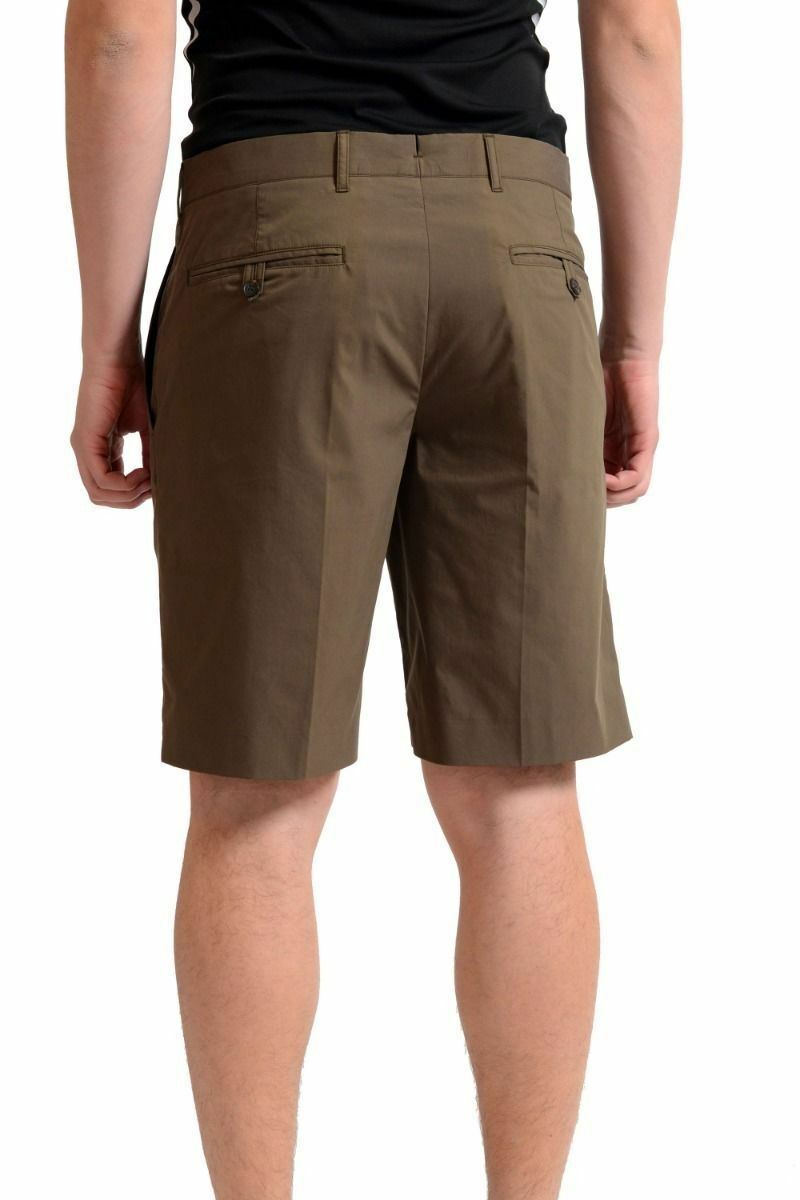 Prada Men’s Dark Brown Casual Shorts Size 28 30 32 34 36