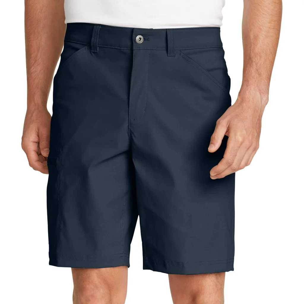NEW Men’s Eddie Bauer Rainier Tech Shorts Sz 30-36 Beige,blue,Dark Grey- Hiking