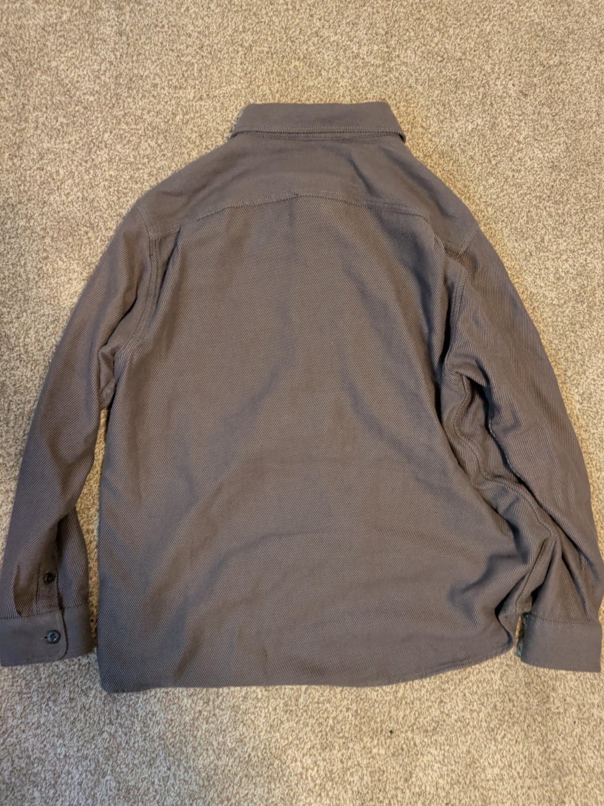 Old Navy Textured Grey Over shirt Men’s XL