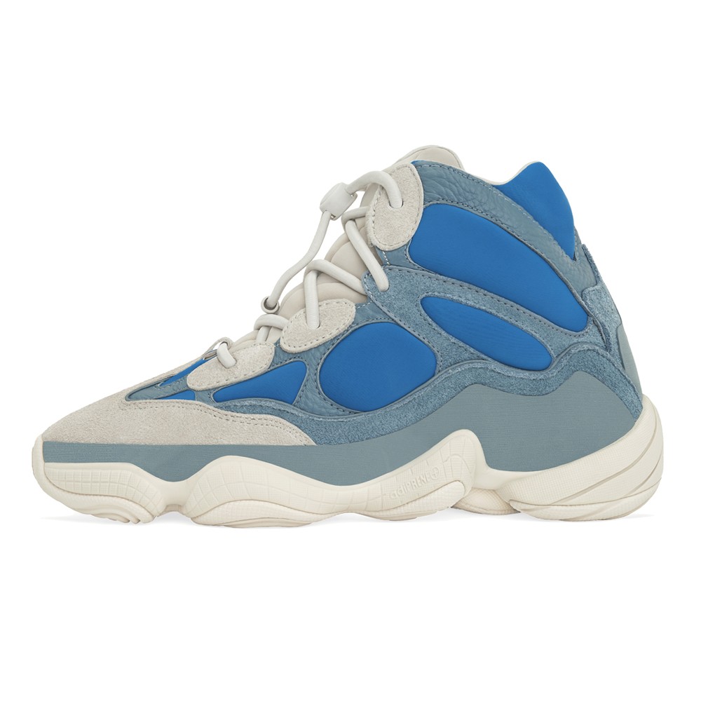 adidas Yeezy 500 High Top Mens Blue Sneakers Casual Shoes GZ5544