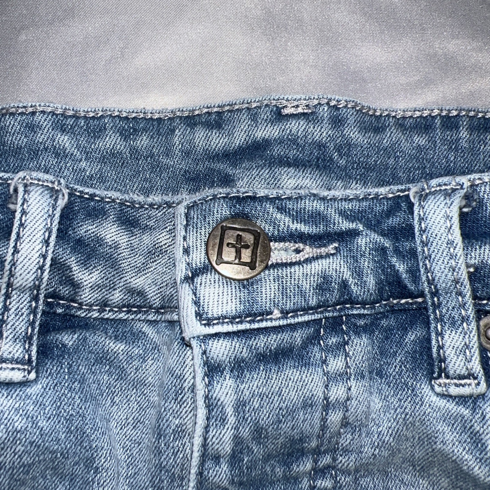 Ksubi Chitch Punk Blue Thrashed Men’s 32×32 Designer Jeans