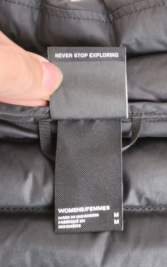 The North Face Pro Down Puffer Jacket Women’s M Black 700FP Mock Neck #W4929
