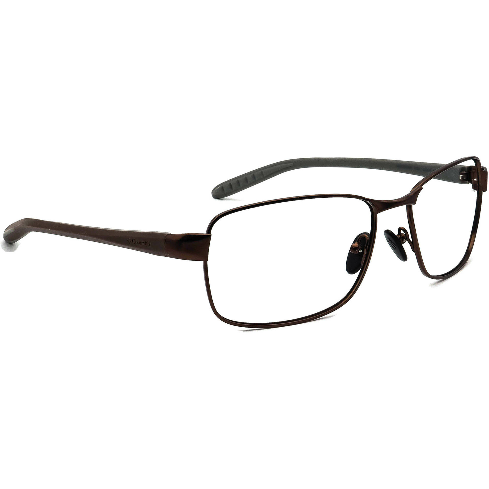 Columbia Sunglasses Frame Only Vasco 200 C03 Brown Rectangular 58 mm